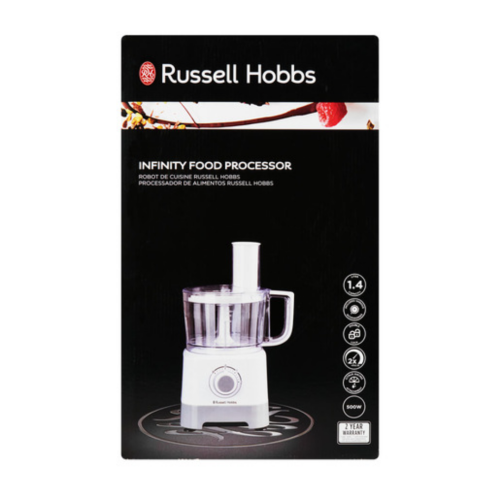 Food Processor – Russell Hobbs White - Image 2
