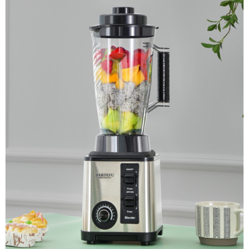 Blender BARDEFU Electric 8 in 1 – Black & Silver 2 Litres - Image 2