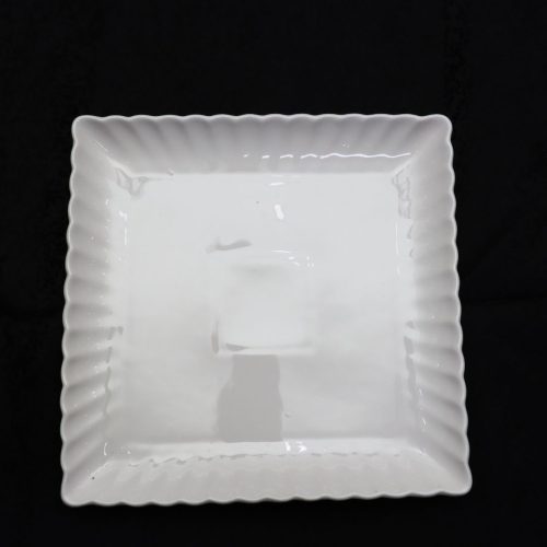 Dinner Plate Square Pinched 10 Inches - Image 1